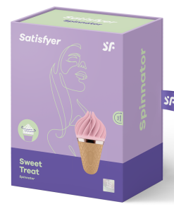 SATISFYER - SWEET TREAT SPINNATOR BROWN & PINK - slika 3