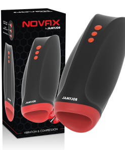 Alternative view of JAMYJOB - NOVAX MASTURBATOR WITH VIBRATION AND COMPRESSION