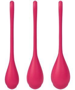 SATISFYER - YONI POWER 1 TRAINING SET RED - slika 3