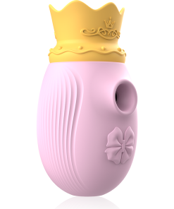 Alternative view of INTENSE - CLITORIS STIMULATOR 10 SUCTION AND LICKING MODES - PINK
