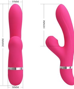 PRETTY LOVE - WILLOW RABBIT VIBRATOR AND SUCTION - slika 3