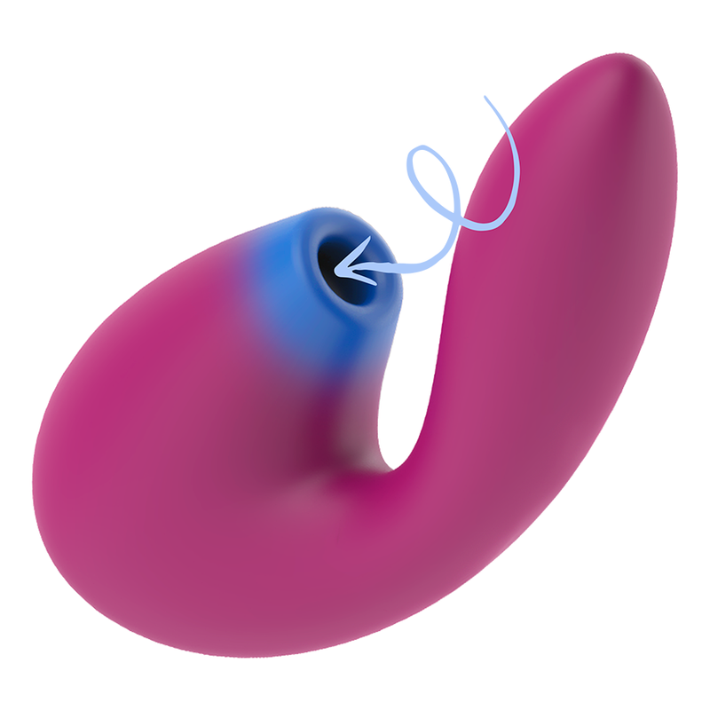 COVERME - CLITORAL SUCKER & POWERFUL G-SPOT RUSH VIBRATOR - slika 2