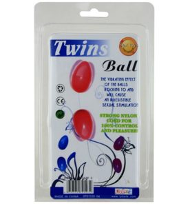 Alternative view of BAILE - TWINS BALLS PINK ANAL BALLS
