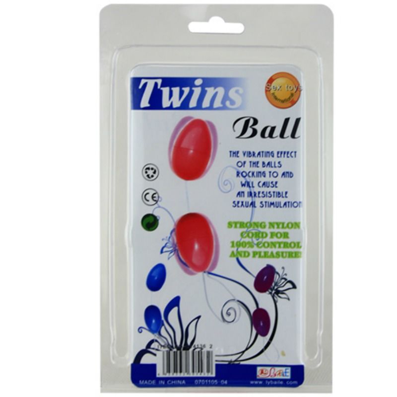 BAILE - TWINS BALLS PINK ANAL BALLS - slika 2