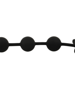 BLACK&SILVER - HARRY ANAL ROSARY 3 SILICONE SPHERES 14 CM - slika 3