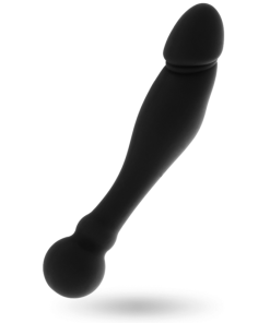 Alternative view of BLACK&SILVER - KARL G-POINT STIMULATING DILDO 18 CM
