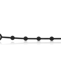 BLACK&SILVER - KORG ANAL ROSARY SILICONE INITIATION 21 CM - slika 3
