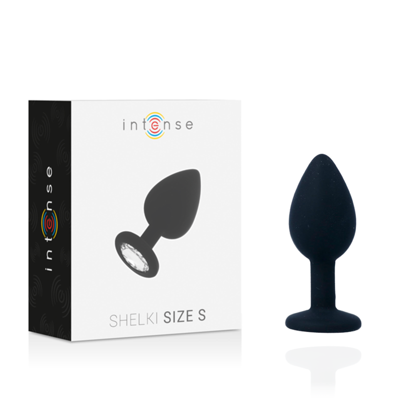 INTENSE - SHELKI S PLUG ANAL BLACK - slika 2