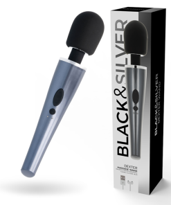 BLACK&SILVER - DEXTER MASSAGE WAND