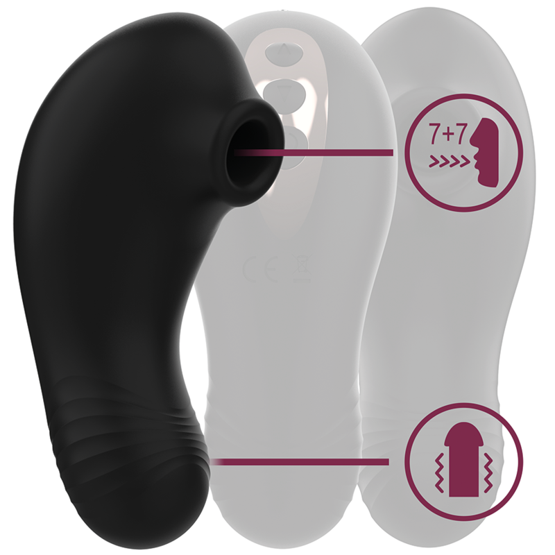 RITHUAL - SHUSHU PRO POCKET CLITORIS STIMULATOR 2 POWERFUL JET MOTORS - slika 3