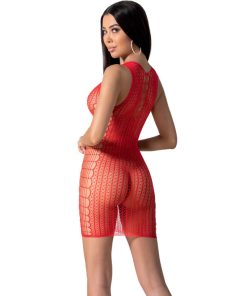 Alternative view of PASSION - BS097 RED BODYSTOCKING ONE SIZE