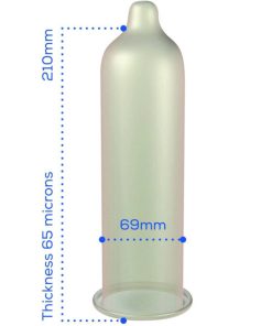 PASANTE - CONDOMS SIZE SUPER KING BAG 144 UNITS - slika 2