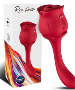 ARMONY - ROSELOVER CLITORIS SUCTION & STIMULATOR RED