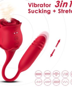Alternative view of ARMONY - ROSEKNIGTH CLITORIS SUCKER & VIBRATOR RED