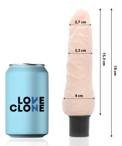 Alternative view of LOVECLONE - SVEN SELF LUBRICATION VIBRATOR 18.5 CM -O- 3.3 CM