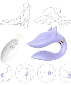 ARMONY - FOX VIBRATOR FOR COUPLES REMOTE CONTROL PURPLE