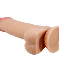 Alternative view of PRETTY LOVE - SLIDING SKIN SERIES REALISTIC DILDO WITH SLIDING SKIN SUCTION CUP 19.4 CM