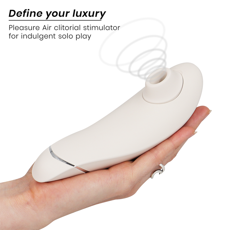 WOMANIZER - PREMIUM 2 CLITORAL STIMULATOR WARM GRAY - slika 3