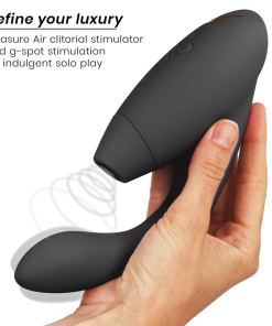 WOMANIZER - DUO 2 STIMULATOR BLACK - slika 3