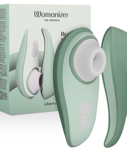 WOMANIZER - LIBERTY 2 CLITORIS STIMULATOR & SUCTION LIGHT GREEN