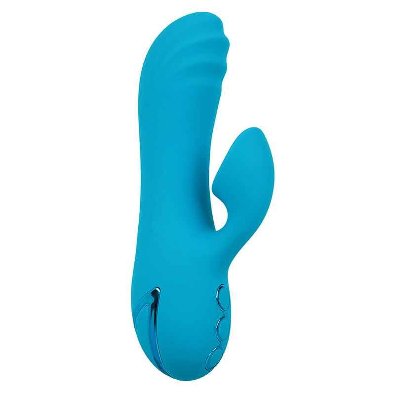 CALEXOTICS - SUNSET BEACH SEDUCER VIBRATOR & STIMULATOR 10 FUNCTIONS BLUE - slika 2
