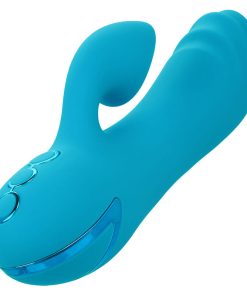 CALEXOTICS - SUNSET BEACH SEDUCER VIBRATOR & STIMULATOR 10 FUNCTIONS BLUE - slika 3