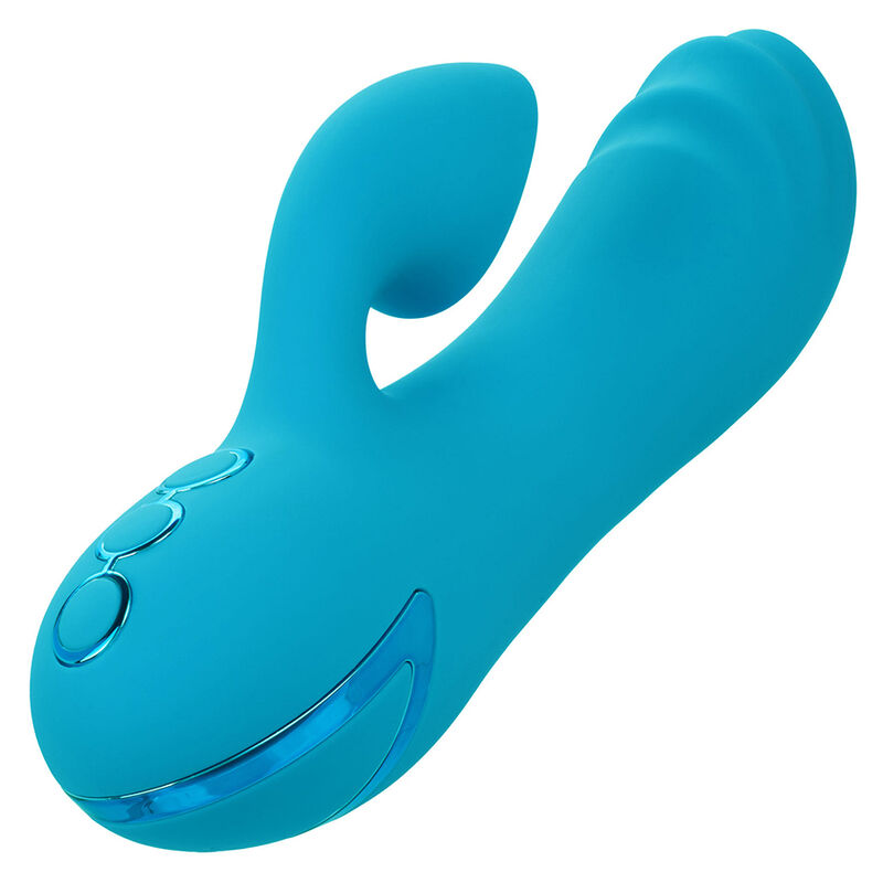 CALEXOTICS - SUNSET BEACH SEDUCER VIBRATOR & STIMULATOR 10 FUNCTIONS BLUE - slika 3