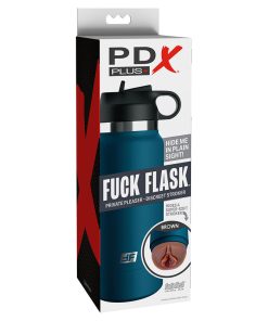PDX PLUS - FUCK FLASK VAGINE DISCRET STROKER BROWN MODEL 1