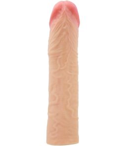 Alternative view of PRETTY LOVE - CHELSEA PENIS SLEEVE WITH 7.6 CM EXTENSION FLESH