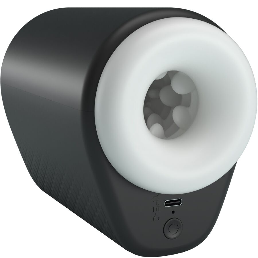 PRETTY LOVE - DJ GIRL MALE MASTURBATOR WITH VIBRATION 5 SETTINGS NEGRO - slika 3