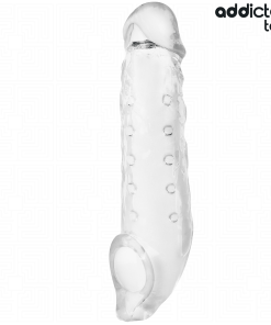 Alternative view of ADDICTED TOYS - TRANSPARENT PENIS EXTENSON SIZE S 23 CM