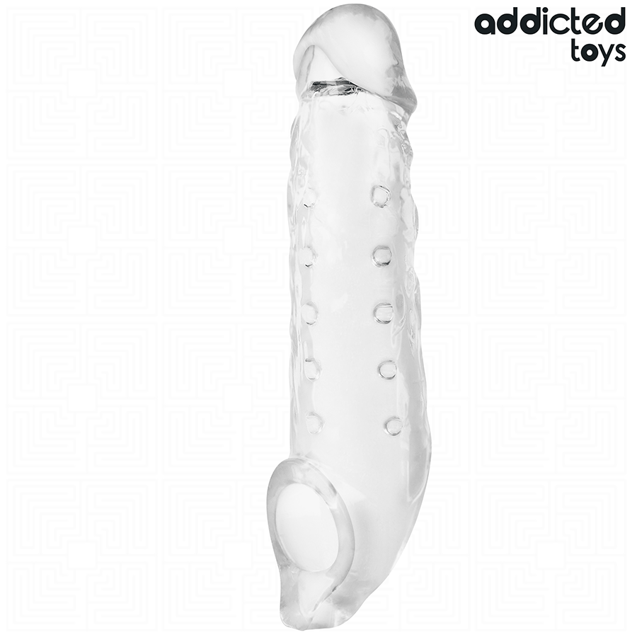 ADDICTED TOYS - TRANSPARENT PENIS EXTENSON SIZE S 23 CM - slika 2