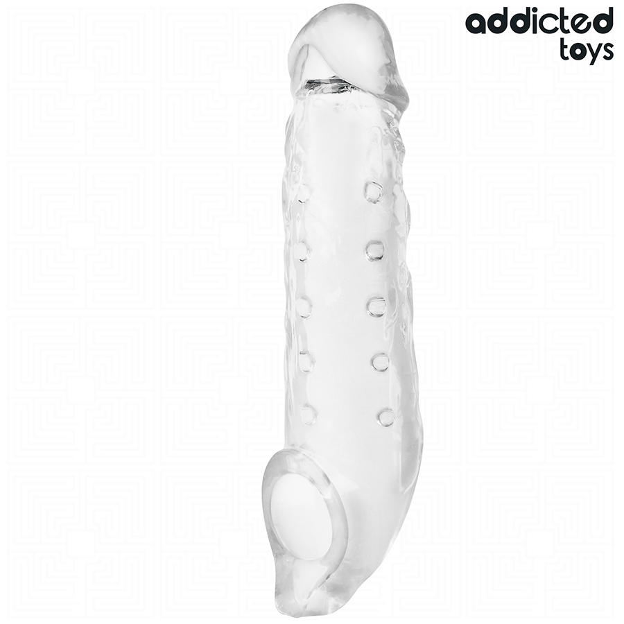 ADDICTED TOYS - TRANSPARENT PENIS SHEATH SIZE M 27 CM - slika 2