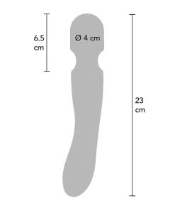 TOYJOY - LIGHT ZENITH WAND MASSAGER BLACK - slika 3