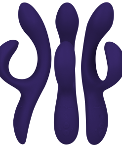 Alternative view of WE-VIBE - NOVA 3 RABBIT VIBRATOR MIDNIGHT BLUE