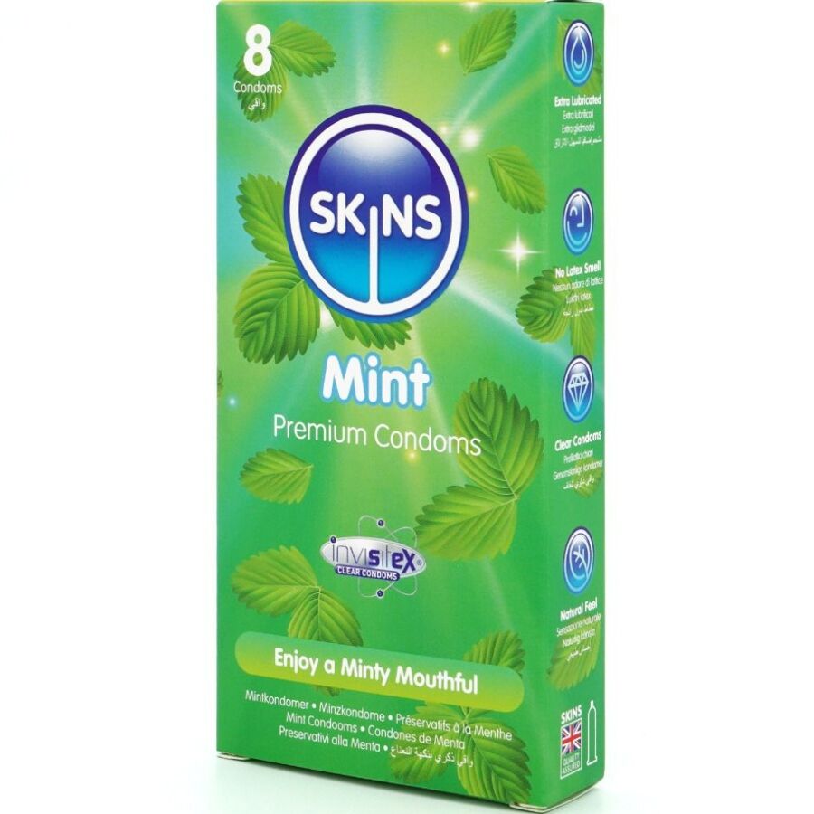 SKINS - MINT PREMIUM CONDOMS PACK 8 - slika 2