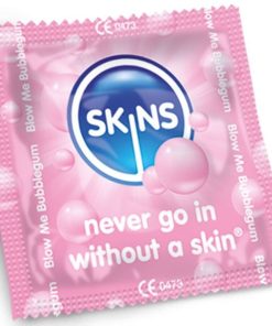 SKINS - BUBBLEGUM PREMIUM CONDOMS PACK 4 - slika 3