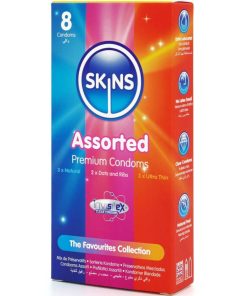 Alternative view of SKINS - ASSORTED PREMIUM CONDOMS PACK 8