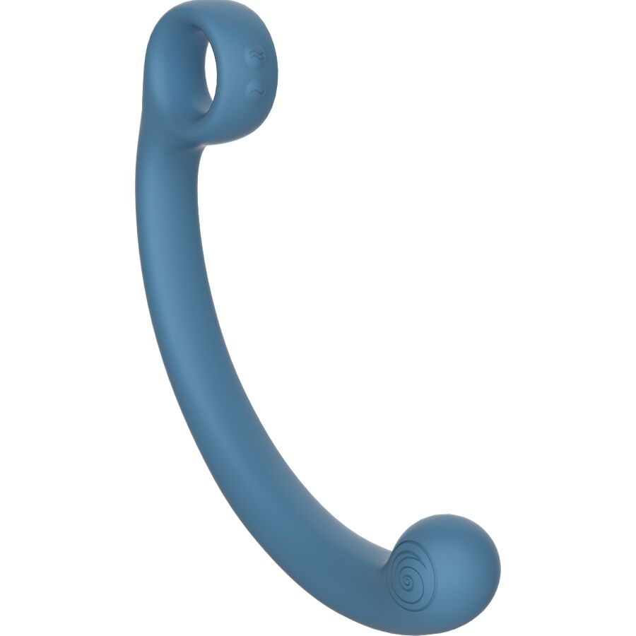SNAIL VIBE - AXI VIBRATING MASSAGE WAND BLUE - slika 2