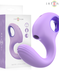 INTENSE - BAXTER VIBRATOR & STIMULATOR VIOLET