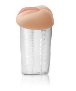 EXTREME TOYZ - NATURAL VAGINA MASTURBATOR - TRANSPARENT - slika 3