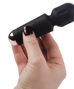 ROCKS-OFF - MINI RECHARGEABLE WAND 16 FUNCTIONS BLACK TULIP - slika 3