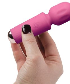 ROCKS-OFF - MINI RECHARGEABLE WAND 16 FUNCTIONS PEONY PINK - slika 3