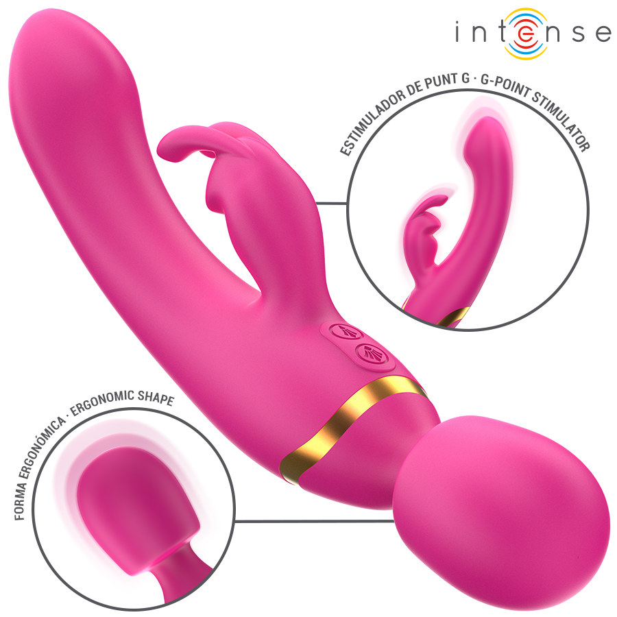 INTENSE - WINONA DOUBLE VIBRATOR RABBIT & WAND - slika 3