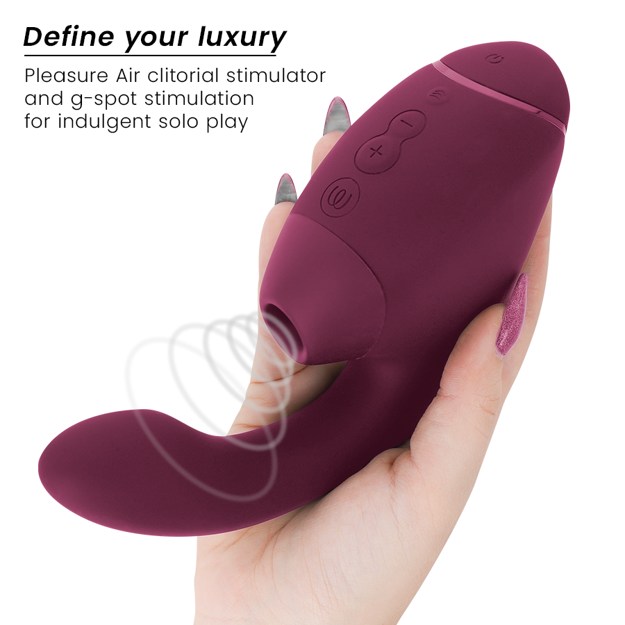 WOMANIZER - DUO NEXT DUAL CLITORAL & G-SPOT STIMULATOR DUSKY PINK - slika 3