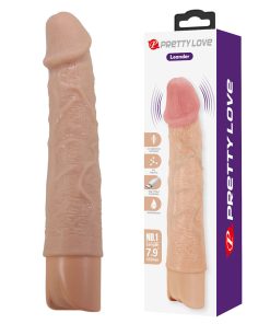 PRETTY LOVE - LEANDER FLEXIBLE REALISTIC VIBRATOR - slika 2