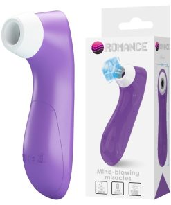 Alternative view of ROMANCE - CLITORAL SUCTION TOOL WITH PULSATION TECHNOLOGY PURPLE
