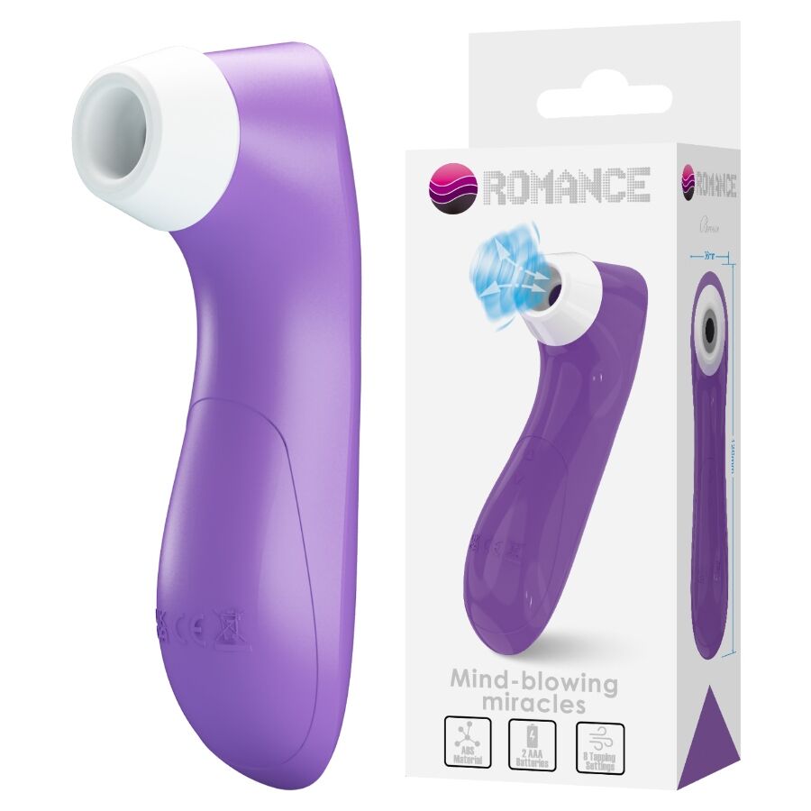ROMANCE - CLITORAL SUCTION TOOL WITH PULSATION TECHNOLOGY PURPLE - slika 2