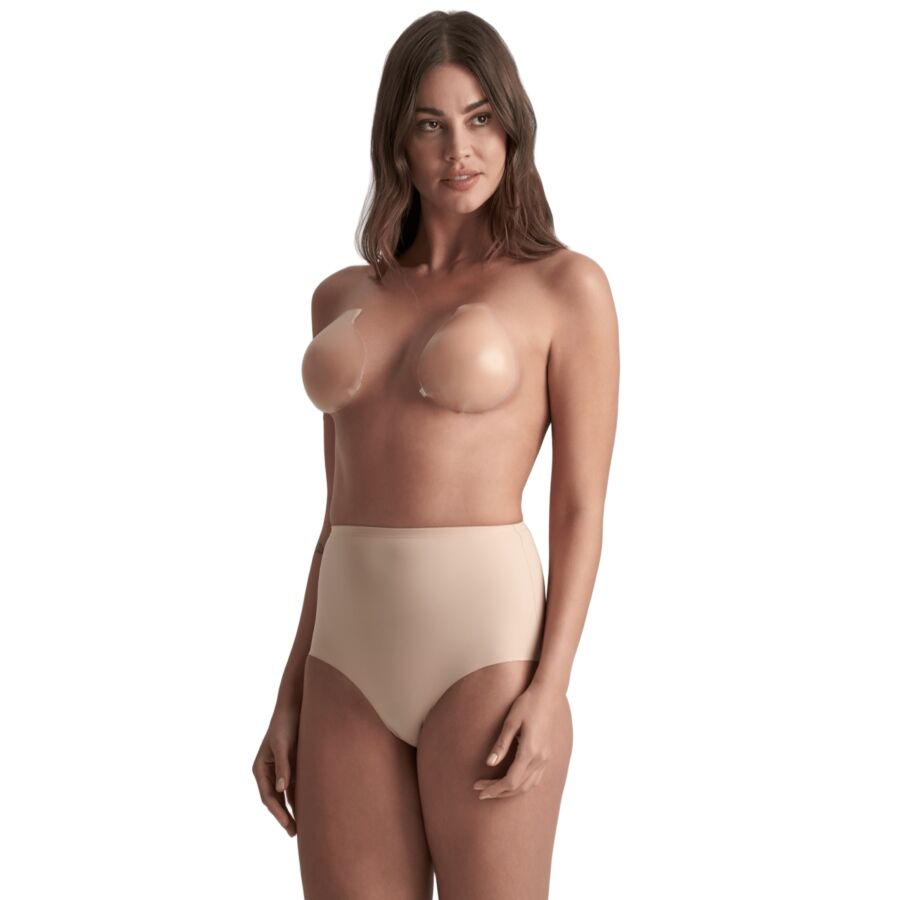 BYE-BRA - SILICONE CUPS BEIGE CUP D - slika 2