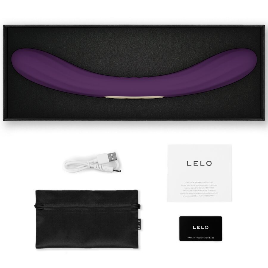LELO - BOOMERANG DOUBLE ENDED VIBRATOR PURPLE - slika 3